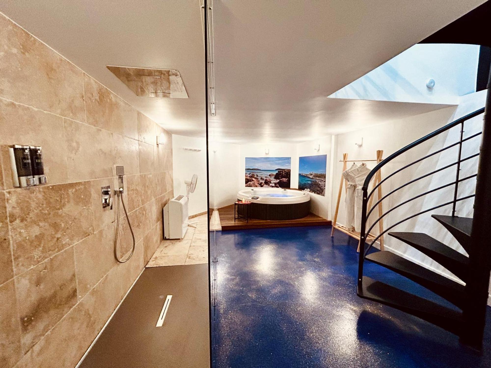 Mieuxqualhotel jacuzzi privatif Le rond Bordeaux Esterno foto