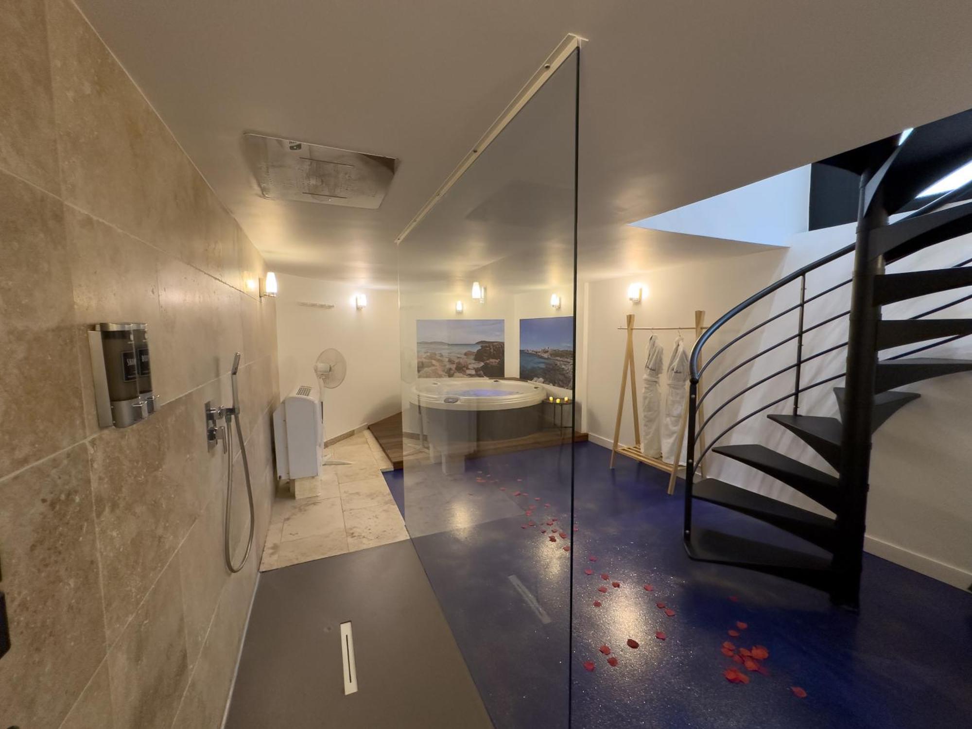 Mieuxqualhotel jacuzzi privatif Le rond Bordeaux Esterno foto