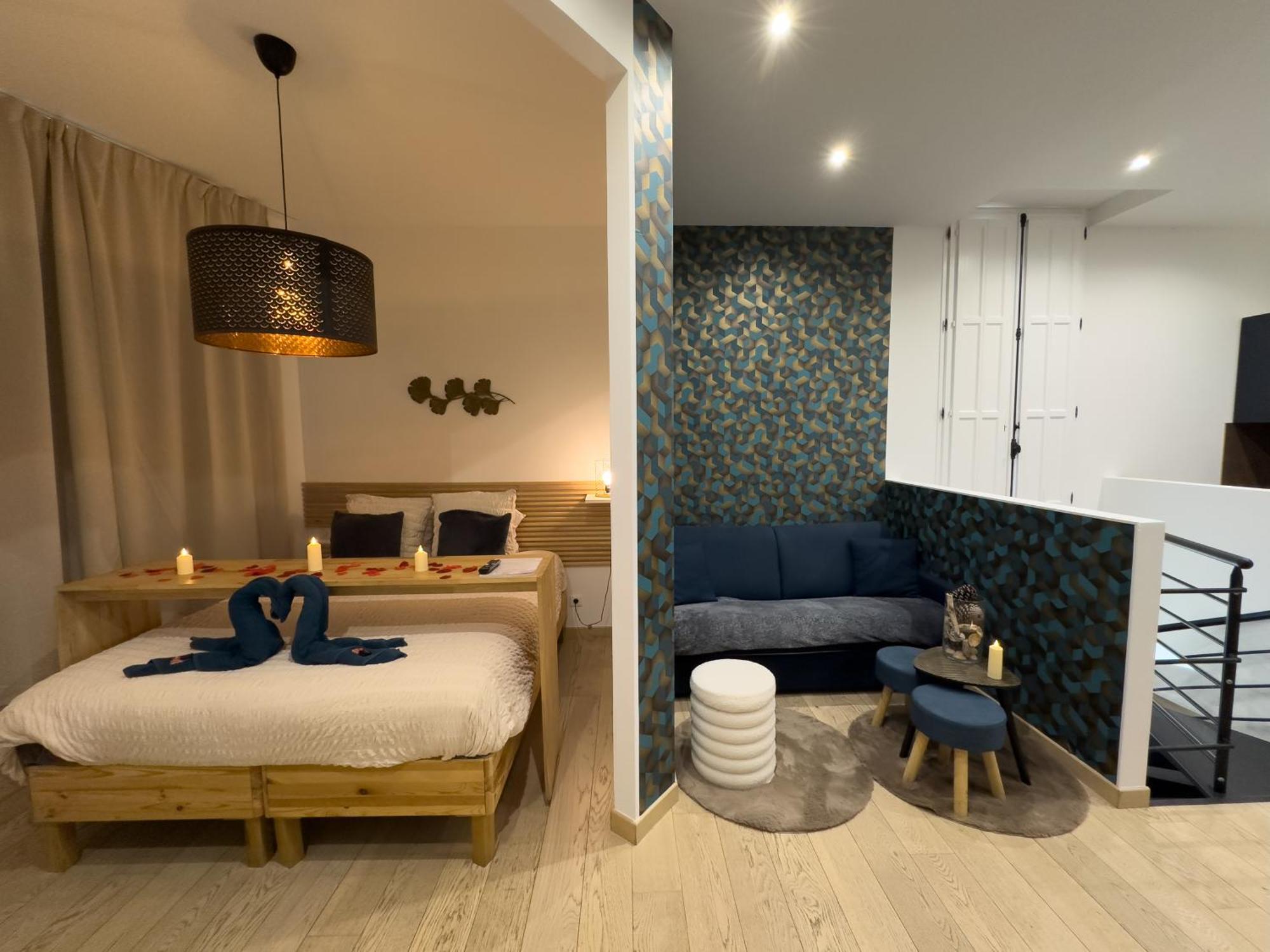 Mieuxqualhotel jacuzzi privatif Le rond Bordeaux Esterno foto